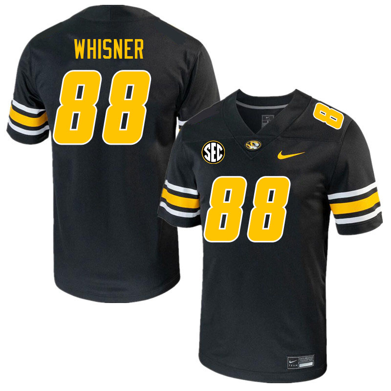 Men #88 Max Whisner Missouri Tigers College 2023 Football Stitched Jerseys Sale-Black - Click Image to Close